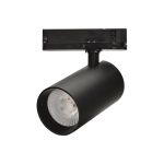 Noxion Spot LED sur rail Spot Trixie Noir 30W 1760lm 36D - 930-957 Variable Blanc | Meilleur rendu des couleurs
