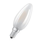 Osram Classic LED E14 Bougie Filament Dépolie 1.5W 136lm - 827 Blanc Très Chaud | Équivalent 15W