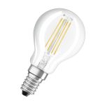 Osram Classic LED E14 Boule Filament Claire 4.8W 470lm - 840 Blanc Froid | Dimmable - Équivalent 40W