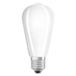 Ledvance Classic LED E27 Poire Filament Dépolie 6.5W 730lm - 827 Blanc Très Chaud | Équivalent 55W