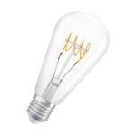 Osram Vintage 1906 LED E27 Edison Filament Claire 4.8W 470lm - 827 Blanc Très Chaud | Dimmable - Équivalent 40W