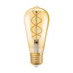 Ledvance Vintage 1906 LED E27 Poire Dorée 4W 300lm - 820 Blanc Très Chaud | Dimmable - Équivalent 25W
