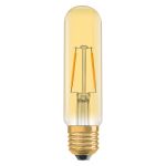 Ledvance Vintage 1906 LED E27 tube Dorée 2.5W 200lm - 820 Blanc Très Chaud | Équivalent 20W