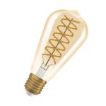 Osram Vintage 1906 LED E27 Edison Filament Dorée 8.8W 806lm - 824 Blanc Très Chaud | Dimmable - Équivalent 60W