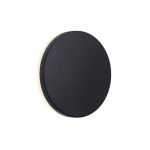 Nordlux Artego Applique Murale Aluminium Noir 8W 468lm - 830 Blanc Chaud 