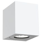 Nordlux Canto Kubi 2 Applique Murale Aluminium Blanc Up & Down - 10.6W 500lm - 830 Blanc Chaud | IP44
