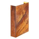 Nordlux Fold 15 Acier Corten Applique Murale  Brun Up & Down 10.4W 225lm - 830 Blanc Chaud