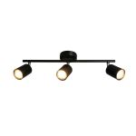 Nordlux Explore 3 Métal et Ceramic Noir | Convient pour 3x GU10