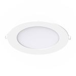 Noxion Downlight LED Slim V2.0 12W 1200lm 120D - 830 Blanc Chaud | 170mm - Diamètre 150mm - IP44 - Dali Dimmable 