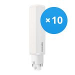 Lot 10x Philips Corepro PL-C LED 9W 900lm - 830 Blanc Chaud | Équivalent 26W