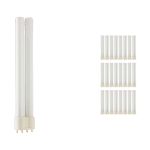 Lot 25x Philips MASTER PL-L 18W - 830 Blanc Chaud | 4 Pin