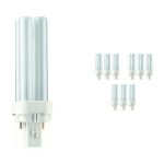 Lot 10x Philips MASTER PL-C 10W - 830 Blanc Chaud | 2 Pin