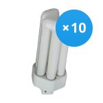 Lot 10x Osram Dulux T/E Plus 26W 830 | Blanc Chaud - 4-Pins