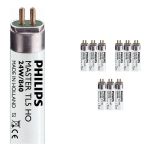 Lot 10x Philips MASTER TL5 HO 24W - 840 Blanc Froid | 55cm