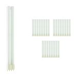 Lot 25x Philips MASTER PL-L 24W - 827 Blanc Très Chaud | 4 Pin