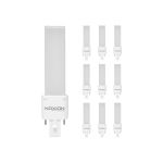 Lot 10x Noxion Lucent PL-S LED 3.5W 403lm - 840 Blanc Froid | Équivalent 5W