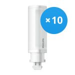 Lot 10x Philips Corepro PL-C LED 4.5W 475lm - 830 Blanc Chaud | Équivalent 13W