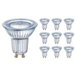 Lot 10x Osram Parathom Spot LED GU10 PAR16 4.3W 350lm 120D - 830 Blanc Chaud | Équivalent 50W