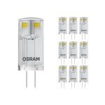 Lot 10x Osram Parathom LED Pin G4 0.9W 100lm - 827 Blanc Très Chaud | Équivalent 10W