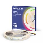 Noxion Rubans LED Naga 5 Mètre 24V - 90LEDs/m - 12W/m - RGBW - 930-965 Variable Blanc | 12mm - IP20 - Meilleur Rendu Des Couleurs - SMD2835+SMD5050