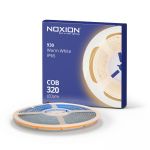 Noxion Rubans LED Naga 5 Mètre 24V - 320LEDs/m - COB - 8W/m - 930 Blanc Chaud | 8mm - IP65 - Meilleur Rendu Des Couleurs