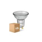 Lot 10x Ledvance Performance Spot LED Réflecteur GU10 PAR16 4.5W 350lm 36D - 927 Blanc Très Chaud | Meilleur Rendu Des Couleurs - Dimmable - Équivalent 50W