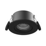 Noxion Spot LED Ares Firerated 6W 540lm 927-940 3CCT- Inclinable Noir| Diamètre 68mm