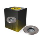 Spot Au Sol Mini Llumière Extérieure Acier Inoxydable Gris 1W 20lm - 830 Blanc Chaud 