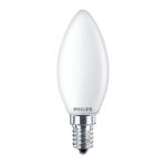 Philips Corepro LED Bougie E14 Dépolie 6.5W 806lm - 840 Blanc Froid | Équivalent 60W