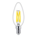 Philips MASTER LED E14 Bougie Filament Claire 3.4W 470lm - 922-927 Dim To Warm | Meilleur Rendu Des Couleurs - Dimmable - Équivalent 40W