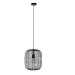 Eglo Suspension Luminaire Rinroe Acier Noir | Convient pour E27