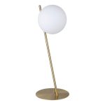 Eglo Lampe De Table Rondo 4 Acier Laiton | Convient pour E27