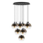 Eglo Suspension Luminaire Ariscani 1 Acier Noir | Convient pour 10x E27