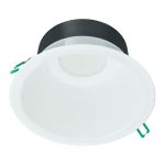 Philips Downlight LED Coreline DN142B Aluminium Blanc 19.2W 2300lm 60D - 840 Blanc Froid | Diamètre 200mm - IP54 - Blanc Réflecteur