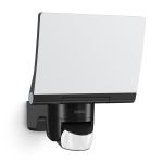 Steinel Projecteur LED XLED Home Graphite 20W 1608lm - 830 Blanc Chaud | IP44 - Détecteur de mouvement et de lumière - Symétrique