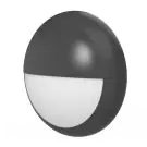 Noxion Hublot LED Pro V2 Blanc 12/16/20W 2400lm - 830-840-865 CCT | 325mm - IP65 - D&eacute;tecteur de Mouvement et de Lumi&egrave;re + Visi&egrave;re Cercle  Noir