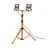 Ledvance Projecteur LED Projecteur de chantier Trépied Foncé Gris 2X20W 3400lm 120D - 840 Blanc Froid | IP65 - Symétrique