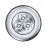 Ledvance LED Dot-it Petite lampe mobile Argent 0.23W à piles