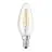 Osram Classic LED E14 Bougie Filament Claire 4W 470lm - 827 Blanc Très Chaud | 3 Step Dim - Équivalent 40W