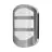 Ledvance LED applique murale Endura Style Plate Acier inoxydable 12W - 830 