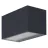 Ledvance Smart+ WiFi applique murale Brick Foncé Gris Extérieur 14W 600lm - 830 | RGBW