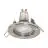 Ledvance Downlight LED Encastré Brushed Aluminium 3x GU10 2.6W 230lm 36D - 827 Blanc Très Chaud | Lot de 3