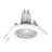 Ledvance Downlight LED Encastré Blanc GU10 3x2.6W 230lm 36D - 827 Blanc Très Chaud | Lot de 3