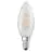 Ledvance Classic LED E14 Bougie Filament Dépolie 3.4W 470lm - 940 Cool white | Meilleur rendu des couleurs - Dimmable - Équivalent 40W