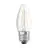 Ledvance Classic LED E27 Bougie Filament Claire 4.8W 470lm - 827 Blanc Très Chaud | Dimmable - Équivalent 40W
