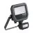 Ledvance Projecteur LED Aluminium Noir 8W 1200lm 100D - 840 Blanc Froid | IP65 - Détecteur De Mouvement Et De Lumière - Symétrique