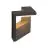 Ansell LED Wall Light Arco Graphite 11W 643lm - 840 Cool White | IP54