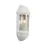 Ansell LED Wall Light Latina Half Lantern White - Suitable for E27 up to 42W | IP65