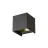 D'Lite LED Applique Murale Elingen Aluminium Noir 4.9W 480lm - 830 Blanc Chaud