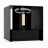 D'Lite Nova Applique Murale Aluminium Noir 4.9W 480lm - 830 Blanc Chaud | IP54 - Inclinable Angle
